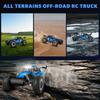 Rc Cars 1:16 2WD Off-Road RC Truck All Terrain 2.4G Electric RC Car High Speed 20KM/H Remote Control Car with LED Lights Kid Toy