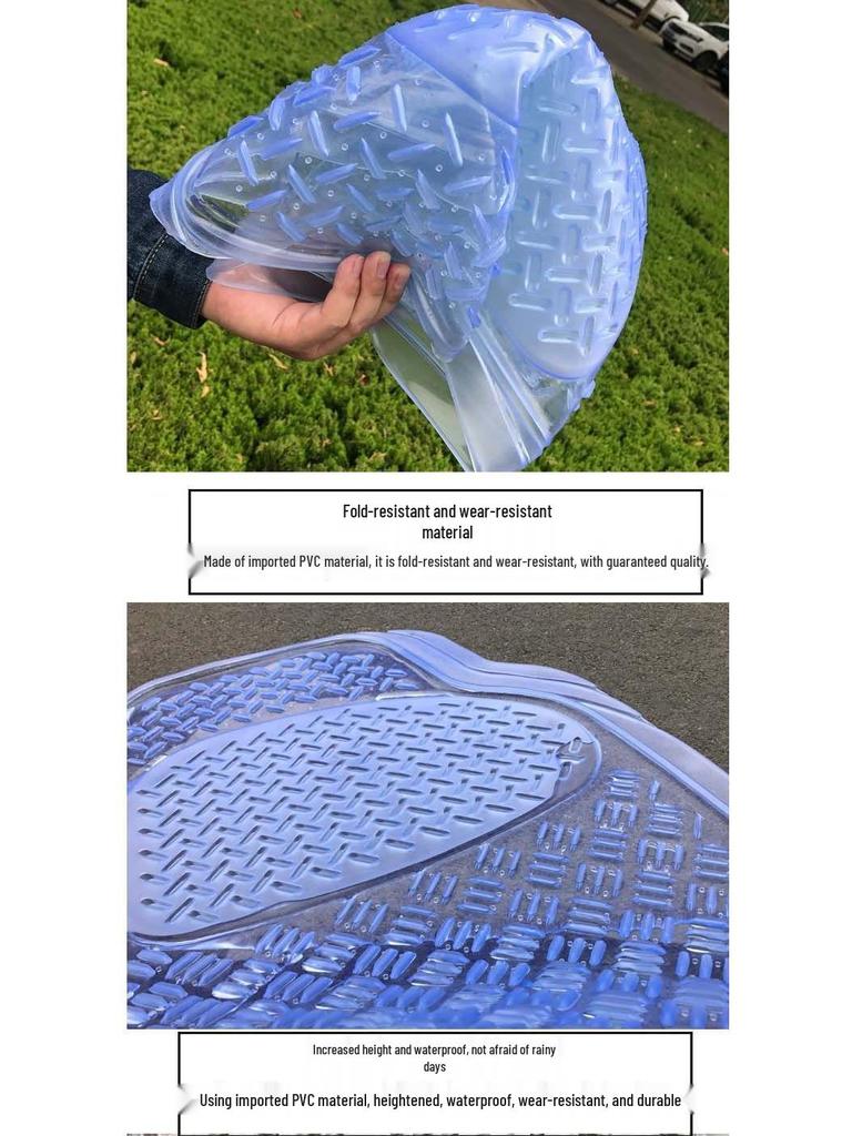 Экологичный Прозрачный Нескользящий Водонепроницаемый Коврик для Пола Автомобиля