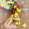 Minions Winter Keychain Cute Cartoon Charms For Backpacks And Gifts**
