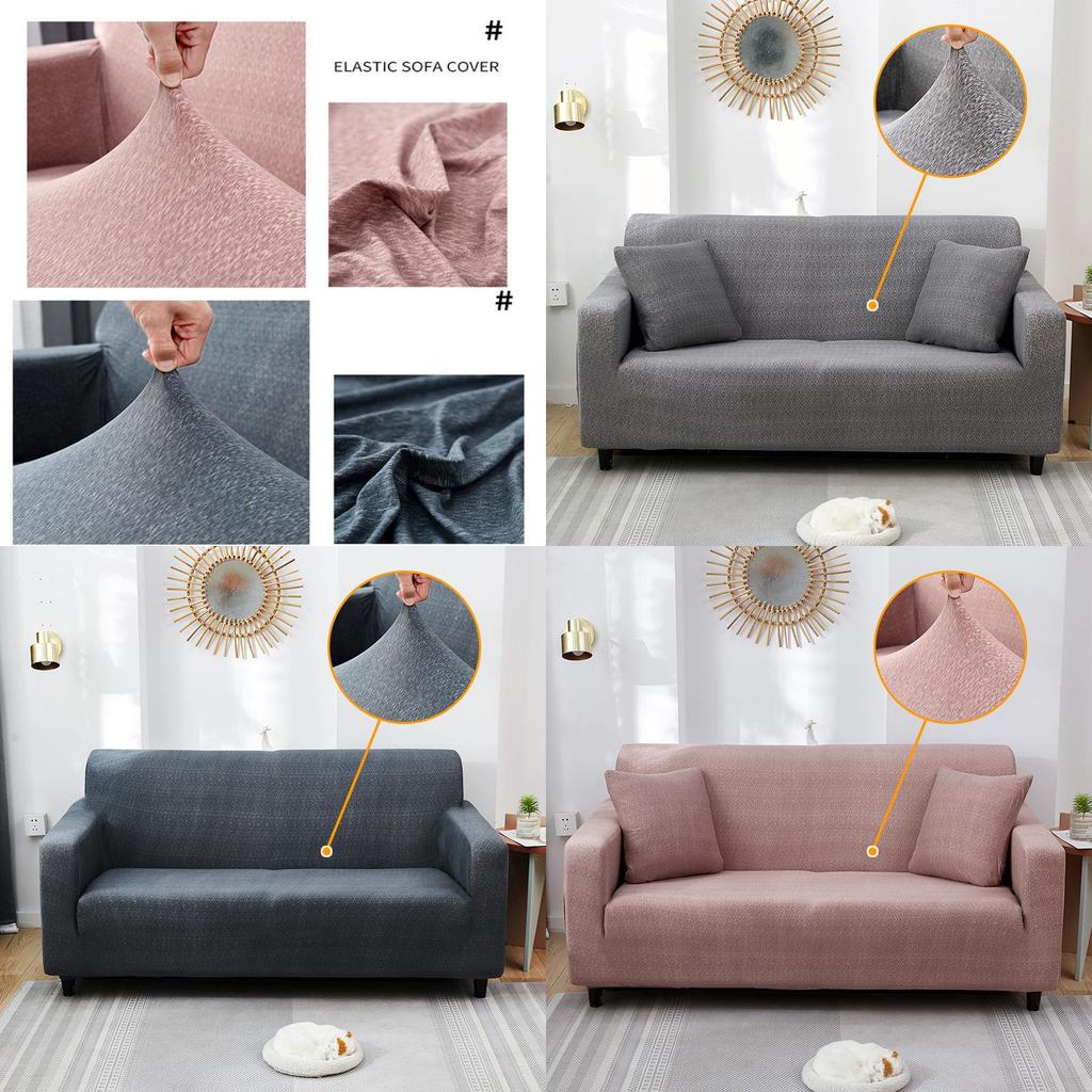 Роскошный мягкий чехол для дивана на 1/2/3/4 места, устойчивый к складкам и эластичный чехол