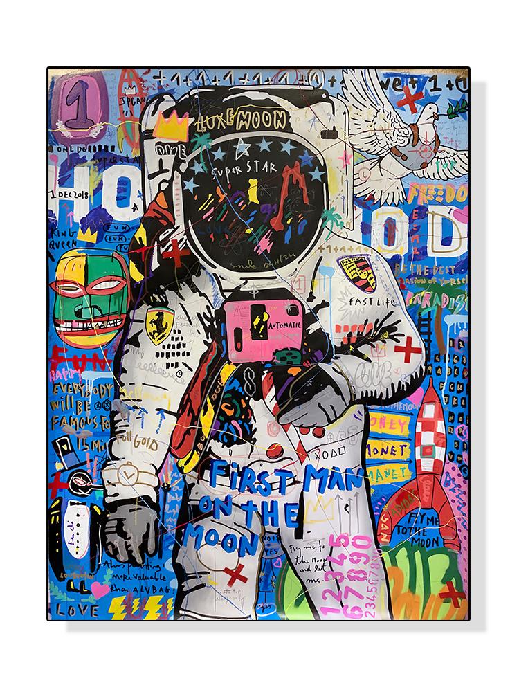 Абстрактные граффити в стиле поп-арт, портретные постеры, печать на холсте, картина, знаменитый Густав Климт, настенная картина для гостиной, домашний декор