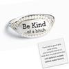 Фирменное кольцо Be Kind, Be Kind... Фирменное кольцо Of a Bitch, кольцо Be Kind, ювелирные изделия Sassy Rude, вдохновляющее кольцо дружбы для женщин и девочек