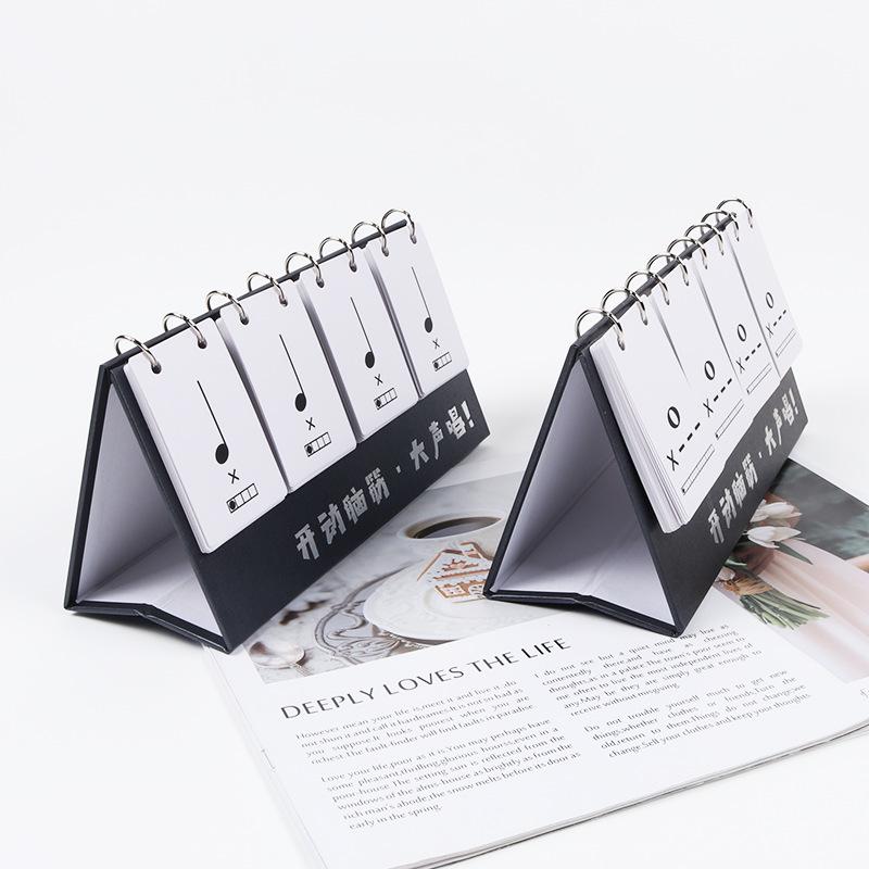 Rhythm Desk Calendar: Music Sight-Reading & Note Training Cards for Teaching