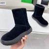 2024 New Women's Snow Boots Outdoor Cycling Warm Boots Women's Soft Cotton Short Boots Anti-Slip Cotton Shoes Autumn and Winter