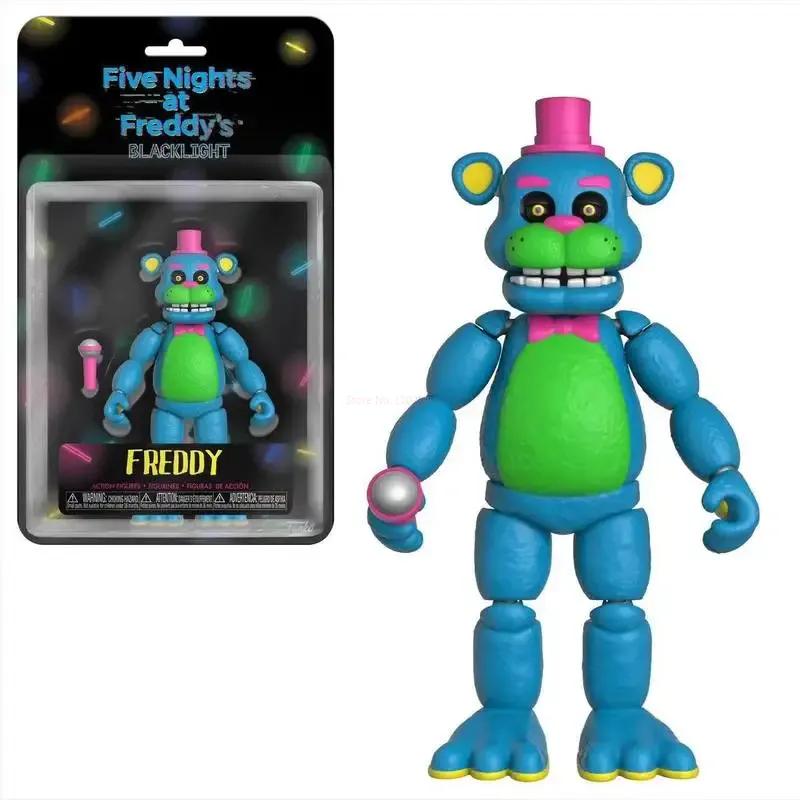 Fnaf Bear Midnight Harem Five Nights Joint Подвижная съемная игровая фигурка At Five Nights Security Breach Модель Детская игрушка