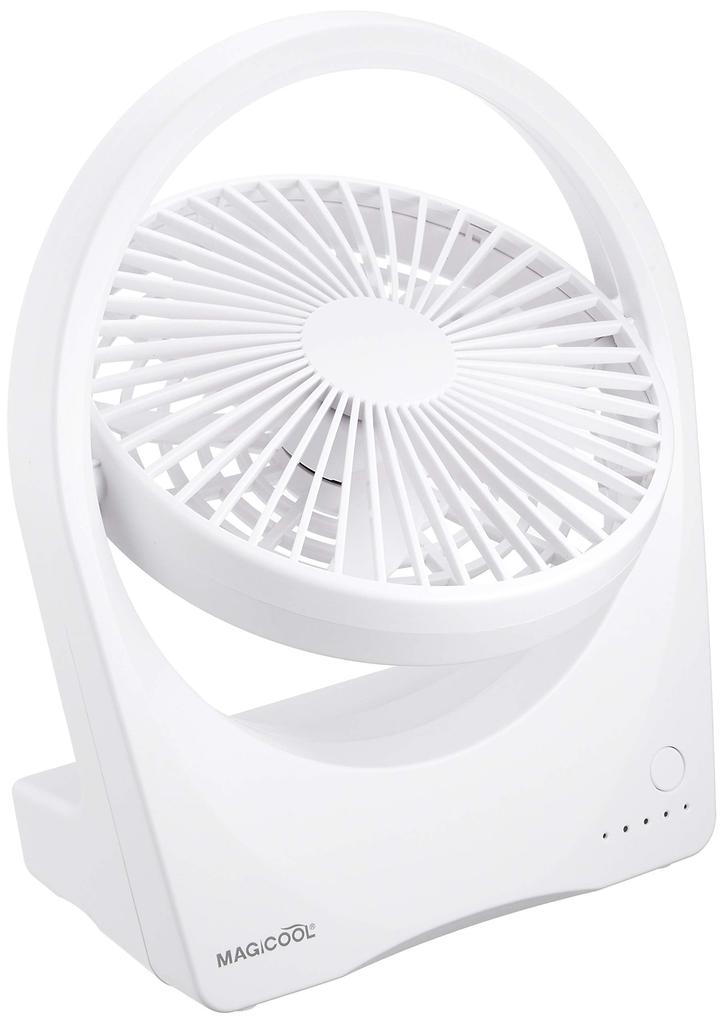 Мой вентилятор портативный небольшой электрический тонкий мощный сухой 5 уровней воздушного потока Ultra Breeze оснащен циркуляционным вентилятором Daisaku Shoji MP1PW белого цвета, маленький,