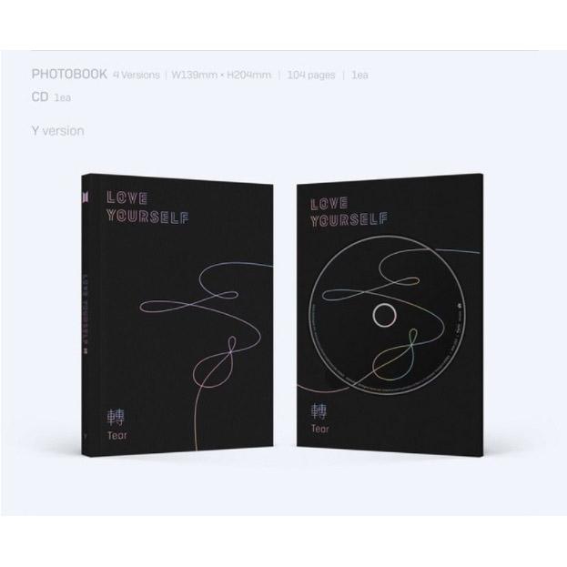 BTS - LOVE YOURSELF Tear комплект из 4 предметов