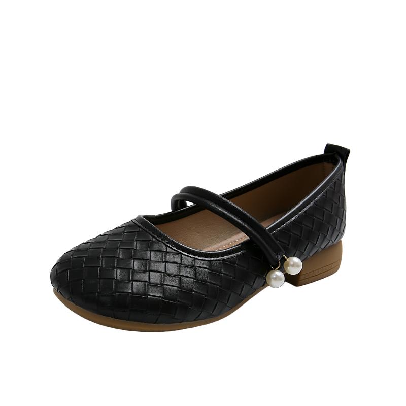 2025 Весенне-летняя Мода Красивые Туфли-лодочки Женские Простые Удобные Универсальные На плоской подошве