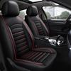 Автомобильные чехлы на сиденья для 5-местного автомобиля Комплект чехлов на сиденья для внедорожника Полный комплект подушек на сиденья автомобиля Универсальные автомобильные чехлы из ПУ-кожи Совместимы с пятиместными моделями Подушки на сиденья автомобиля