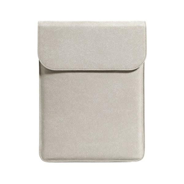 Light People Laptop Pouch Bag Sleeve Case, White Silver