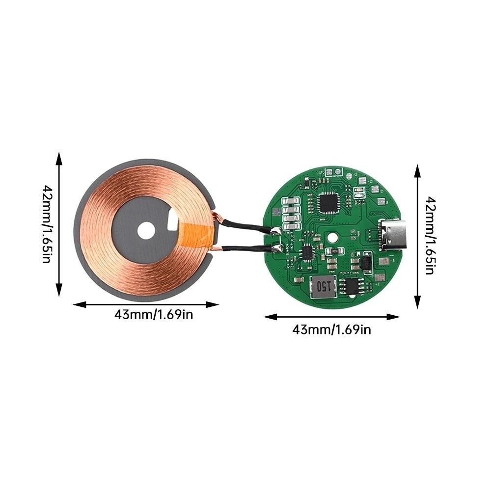 5W/10W/15W/20W Fast Charging Circuit Board High Power Wireless Charging Module  Car Modification