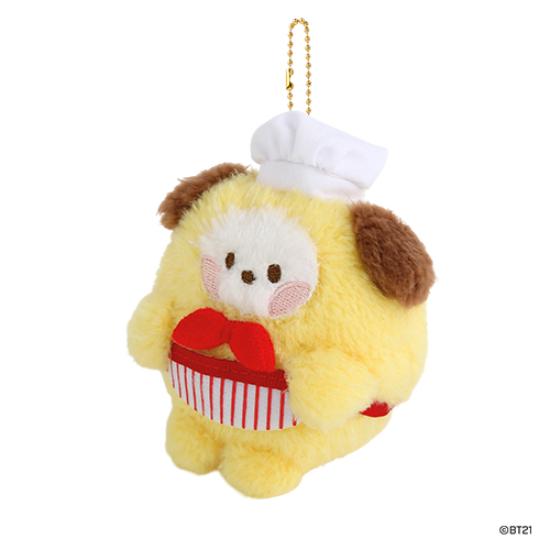 BT21 Брелок для ключей Minini Plush Cook ver.