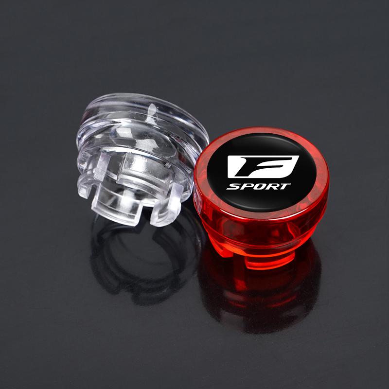 ctlsev1 Car Cigarette Lighter Dust Cover For Lexus Fsport IS250 Ct200h ES300h Cigarette Lighter Waterproof Anti Electricity Cap keychain