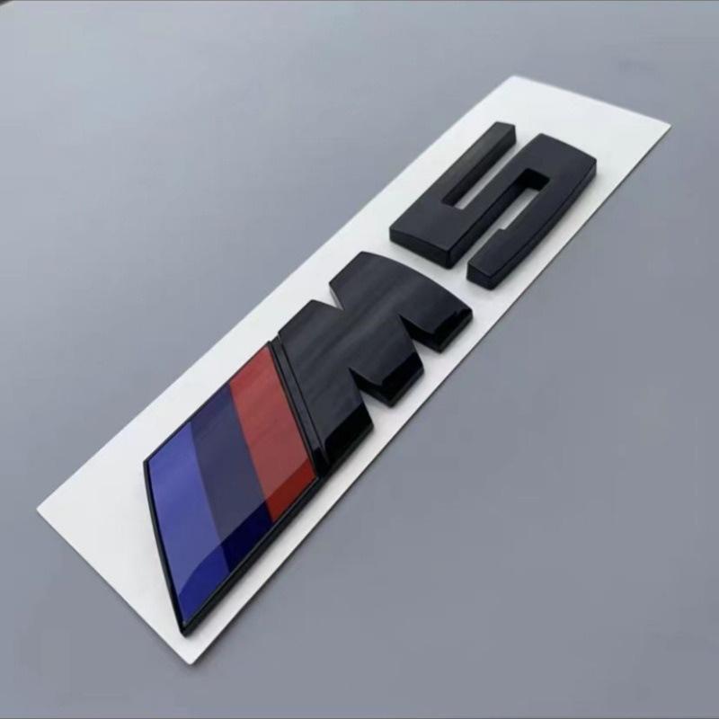 BBKI7 3D Emblem Car Fender Side Rear Trunk Badge M Logo Sticker Number Decal For BMW M1 M2 M3 M4 M5 M6 M7 Performance Auto Accessories