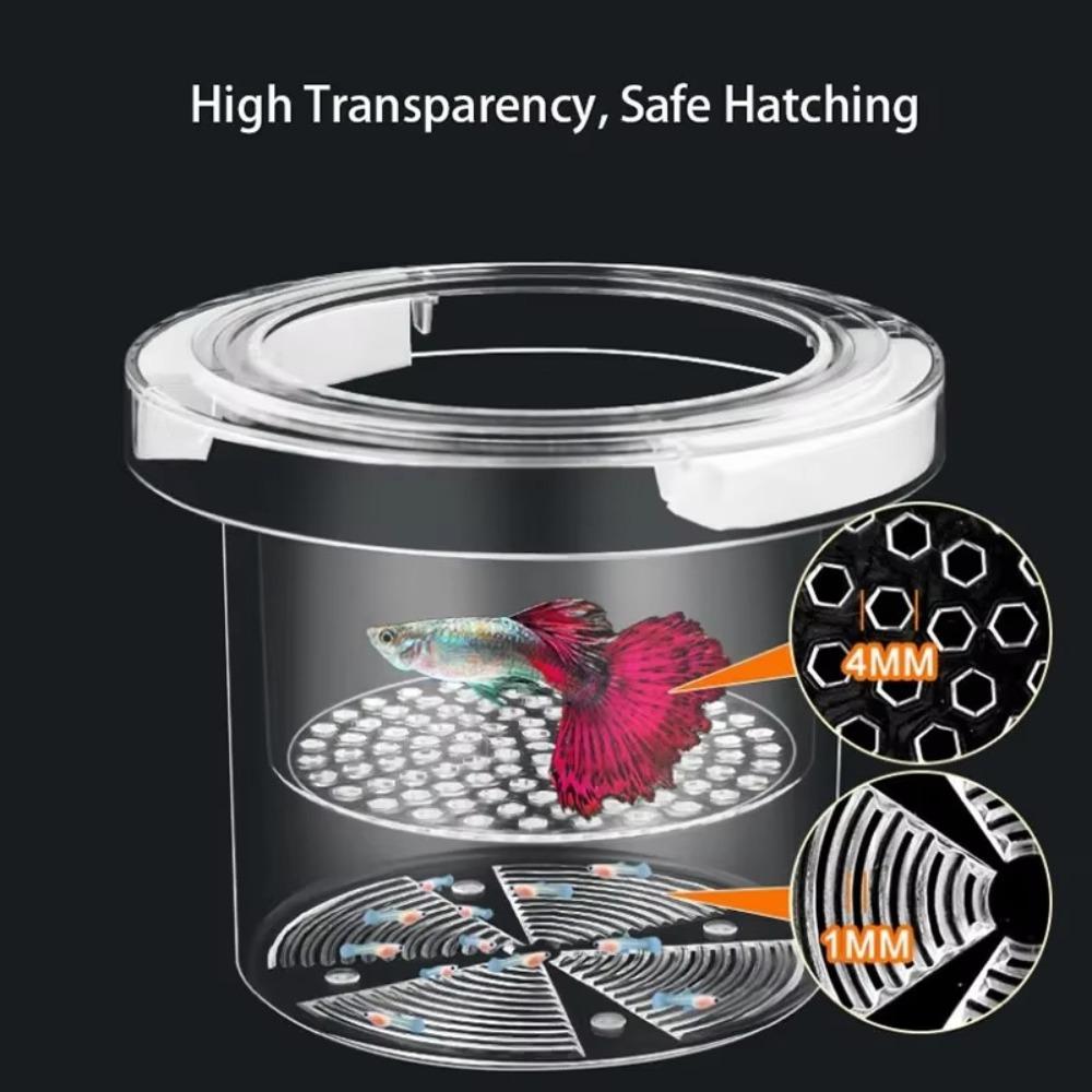 Прозрачный аквариумный изоляционный ящик для креветок, гуппи, плавающих рыб, изоляционный ящик для разведения рыб