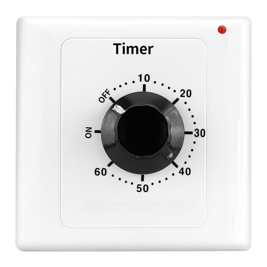 Digital Timer Control Switch Socket Countdown Timer Switch AC250V 15A Electronic Mechanical Countdown Controller