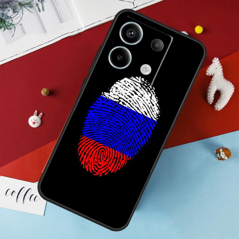 Чехол с российским флагом для Xiaomi Redmi Note 13 12 10 8 9 11 Pro 12S 10S 11S Redmi 13C 10A 10C 9C 12C Cover