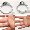 1PCS Invisible Ring Size Adjuster Transparent Spring Phone Ring Universal Men and Women Transparent Winding Coil