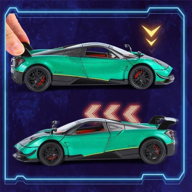 1:24 Pagani Huayra BC Alloy Sports Model Diecast Metal Racing Car Vehicles Model Advanced Car Model Collectibles