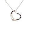 [Б/у] TIFFANY 925 Подвеска/Ожерелье Открытое Сердце/g507-47
