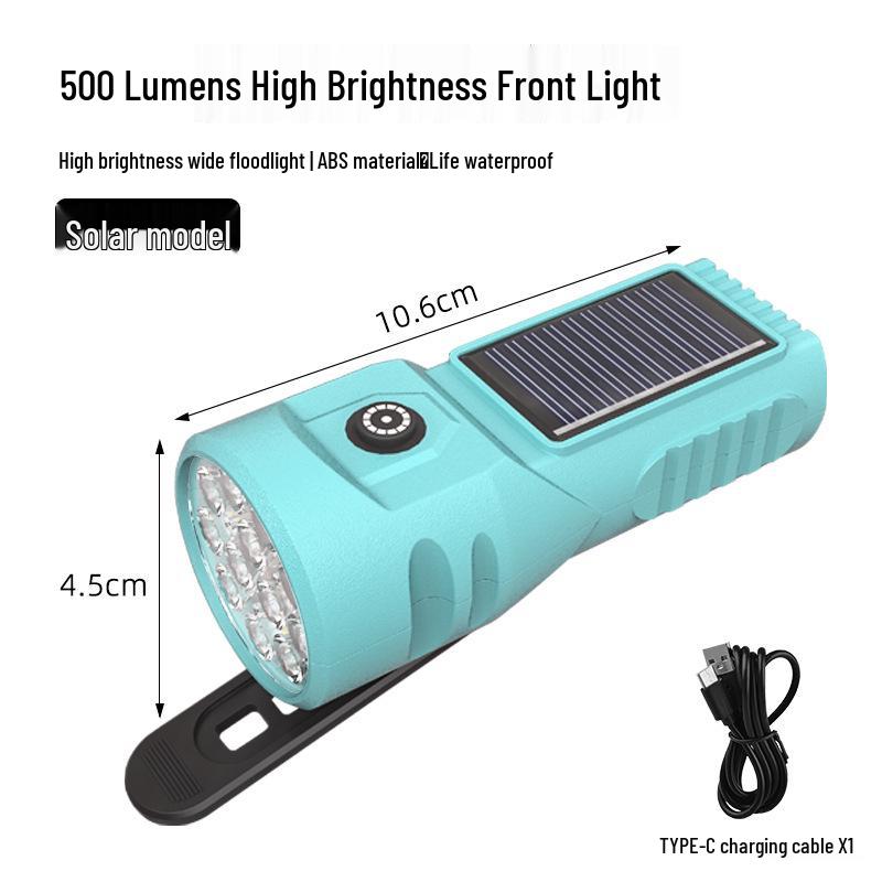 Cross-Border Multifunctional High-Brightness Flashlight & Power Bank for Portable Emergency Exploration
