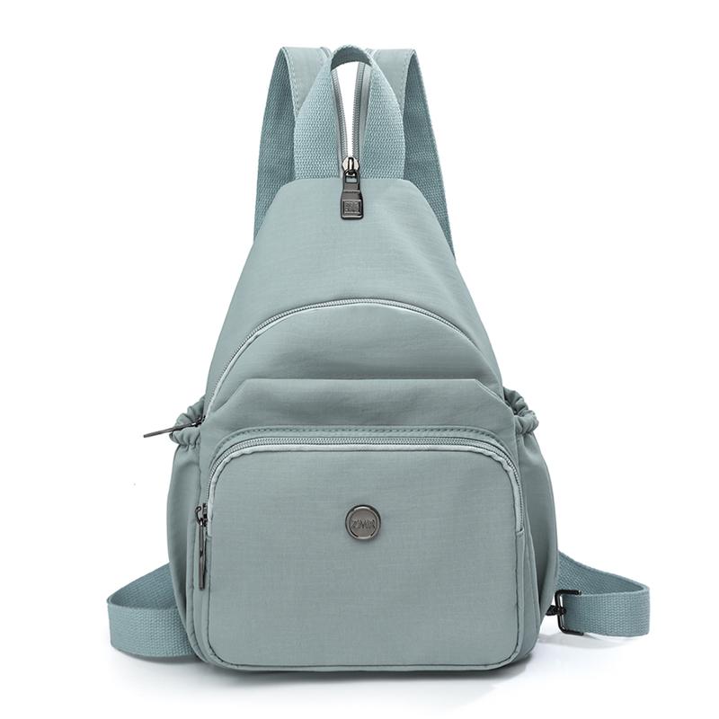 Multi-back Chest Bag Women's Multi-functional Backpack Lightweight Shoulder Bag