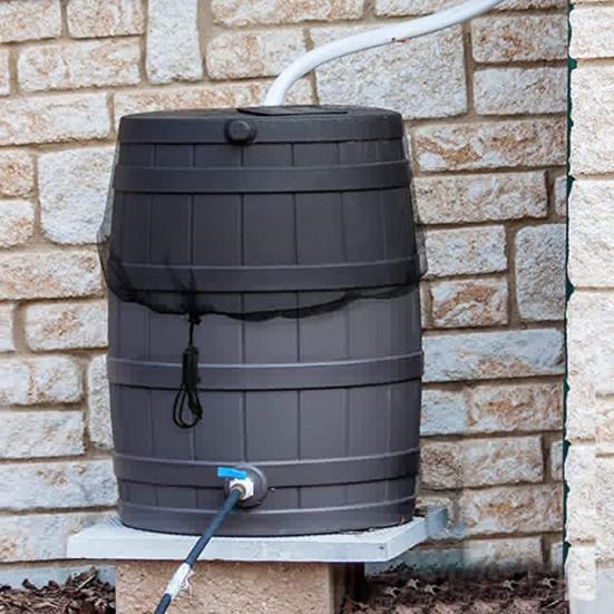 Ведра для воды Сетчатые чехлы Конструкция на шнурке Простая в использовании сетчатая крышка Защита от комаров Всесезонно