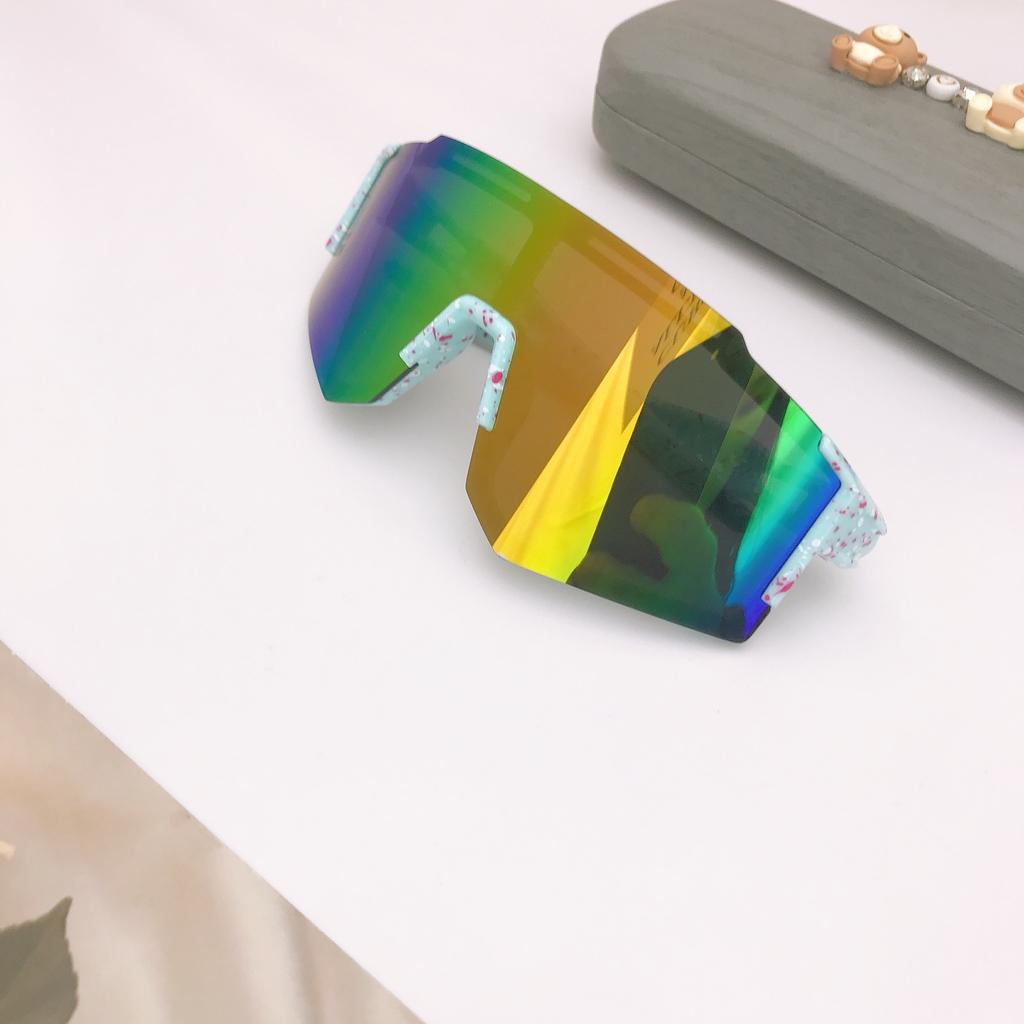 Fashion Children'S Sunglasses Colorful Eye Protection Sports Cycling Glasses Boys And Girls Party Sunglasses Tide