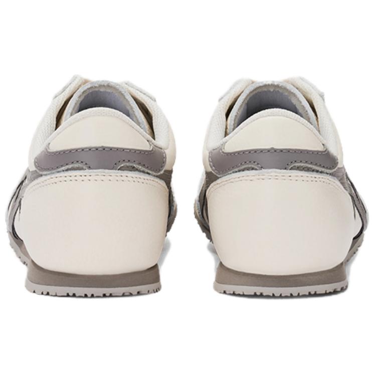 ONITSUKA TIGER Machu Racer Нескользящие Износостойкие Низкие Повседневные Кроссовки Унисекс Белые Серые Кроссовки 1183B770-108