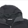 Arc Teryx Kyanite Fleece Brushed Hoodie Zip Up Black 30106 Bk