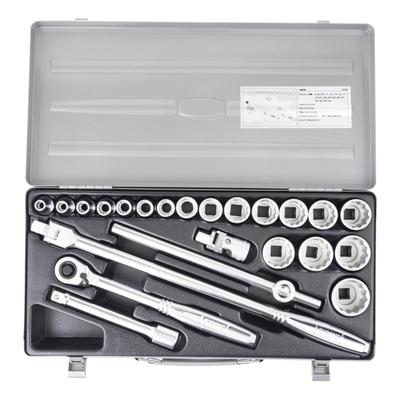 Набор торцевых ключей TONE Drive 25 Silver, 12,7 мм (1/2"), 160M, Содержание Части,