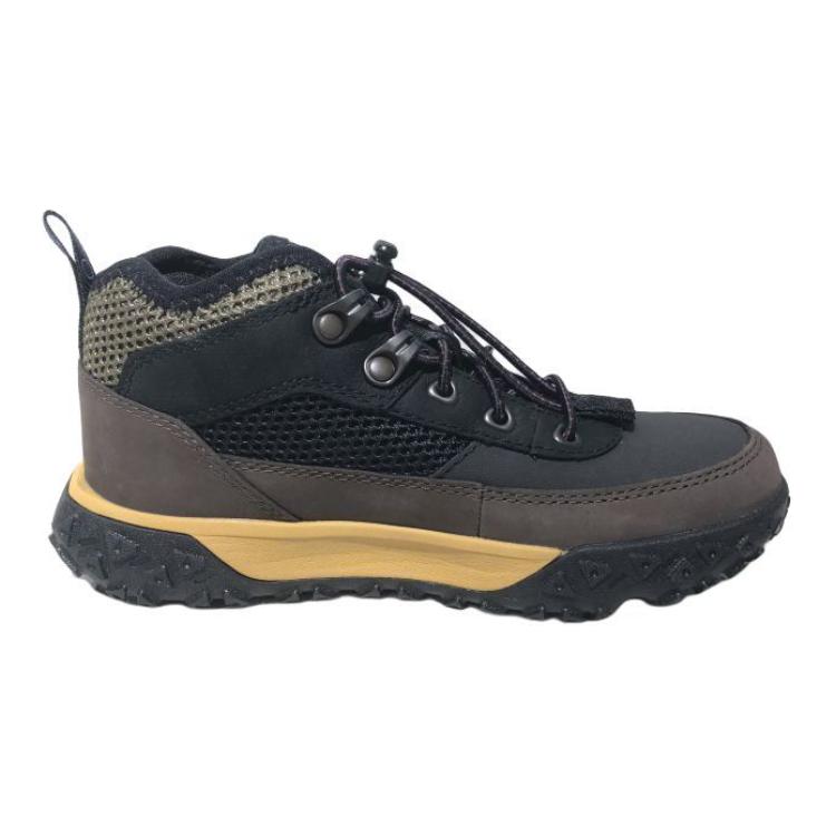 Timberland Молодежная повседневная низкая обувь для хайкинга Черно-коричневая Молодежная A6C41EJC