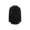 Garment Dyed Field Jacket Black Men Outerwear 761542306-V0029