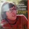 LP Пластинка КРИСТИАН ЗАХАРИАС Шуберт Соната для фортепиано соль мажор D. 894 S60285 СЕРАФИМ США Классический Б/У