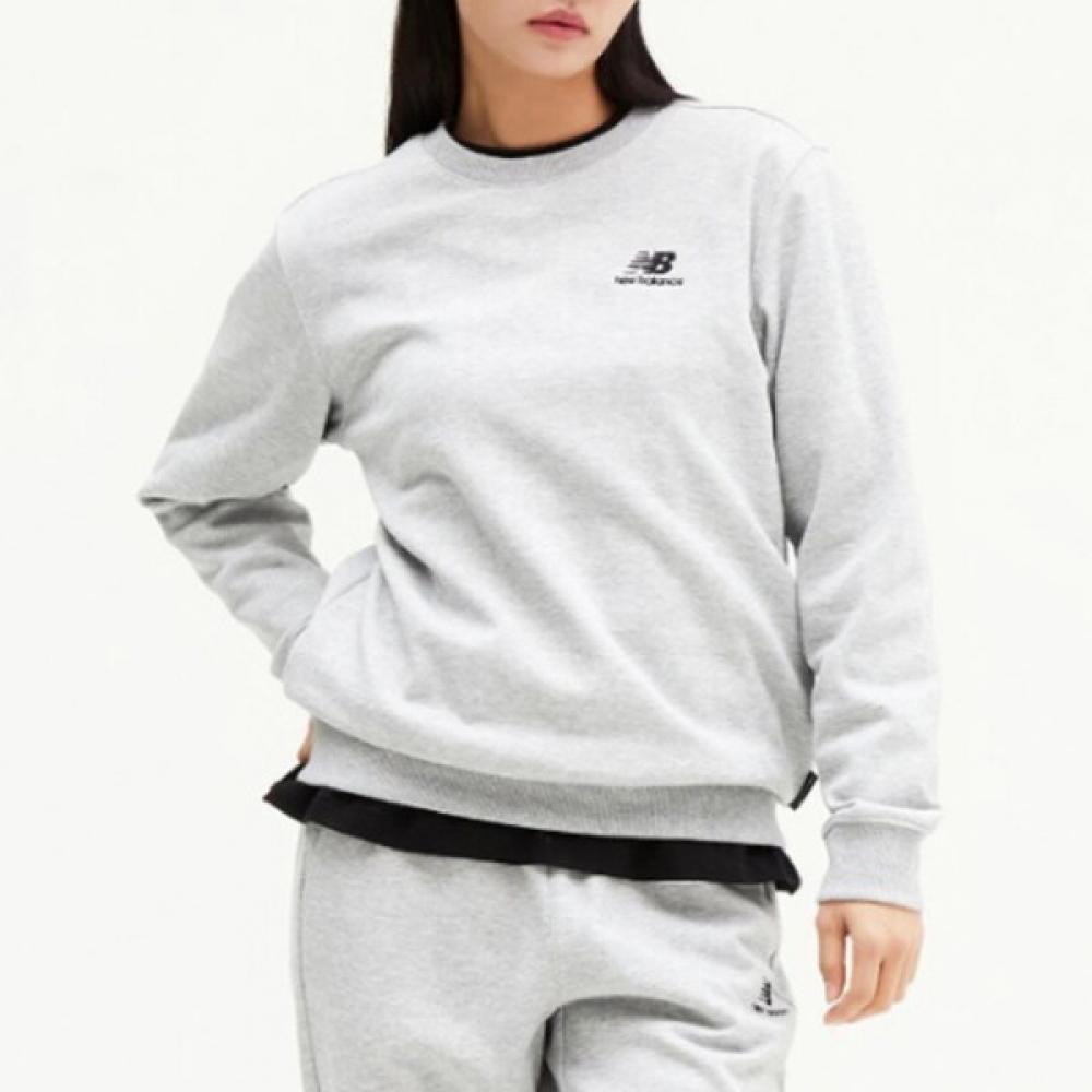 New Balance Футболка с длинным рукавом Rqk Nbnce11013 Ac Uni Essential Small Logo Sweatshirt Sta