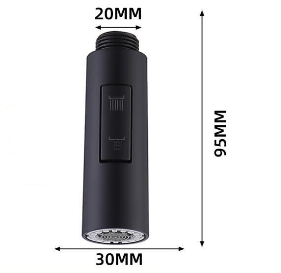 Лейка для душа ABS 2-ходовая Запасные части для кухонного смесителя Аксессуары для смесителя Изливы Насадка для кухонного смесителя Прямая продажа с завода цена
