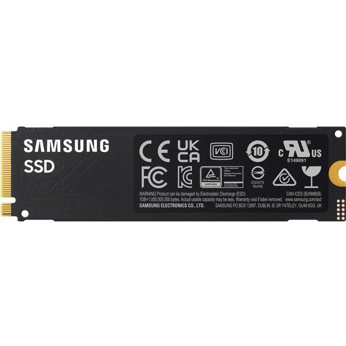 SAMSUNG - 990 - SSD Interne - 2 To - NVMe™ PCIe® 4.0 - Vitesse lecture jusqu'à 7 250 Mo/s