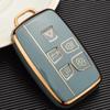 2/1Pcs TPU Car Remote Key Case Cover Shell Fob For Land Rover Range Rover Sport Velar Evoque Freelander2 Discovery Jaguar XF XJ