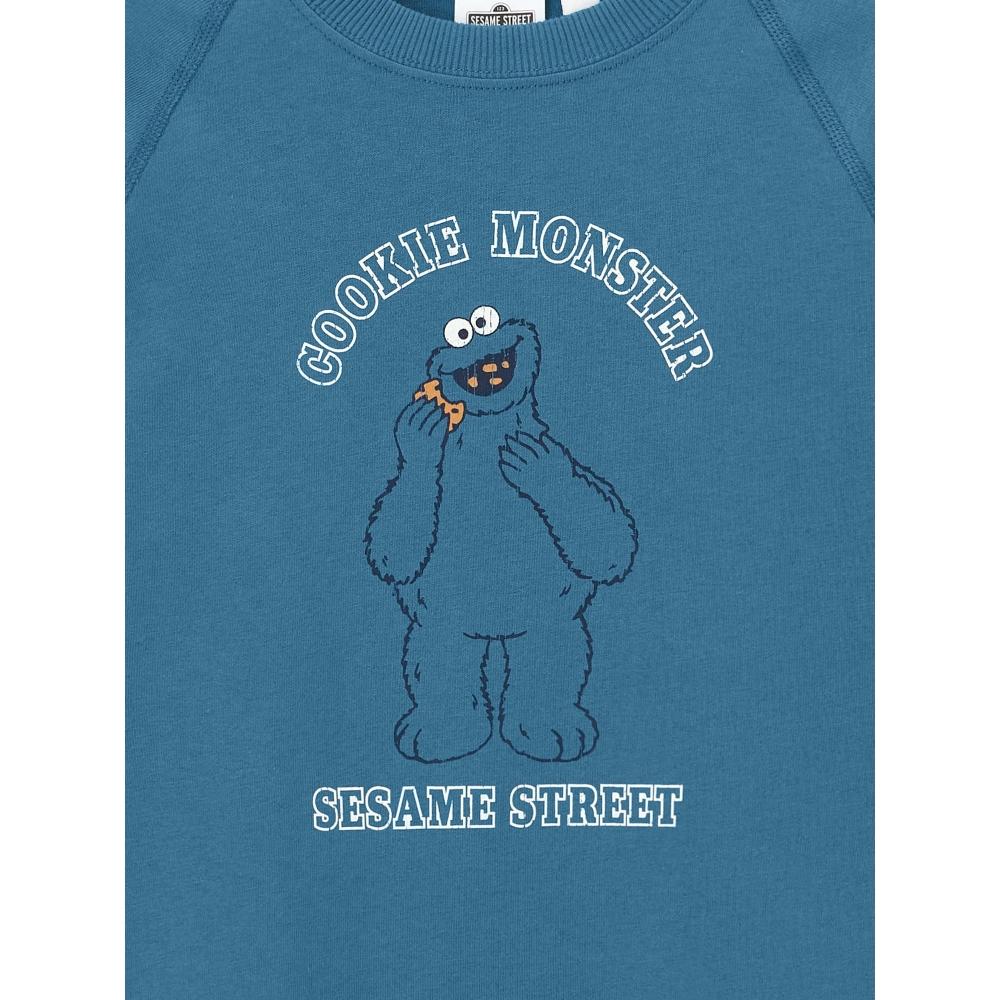 GU by Uniqlo Детский унисекс свитер T Sesame streET