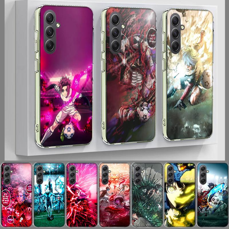 Blue Lock Anime Phone Case for Samsung A17 A37 A57 A07 A16 A26 A36 A56 A06 A02S A12 A22 A32 A52S A04S A14 A24 A34 A54 A03 A13 A3