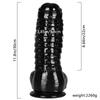Монстр-дилдо, большой черный член, растягивающийся секс-игрушка для взрослых, ремешок на фистинг БДСМ, анальная пробка, мягкий пенис, лесбийская присоска, член
