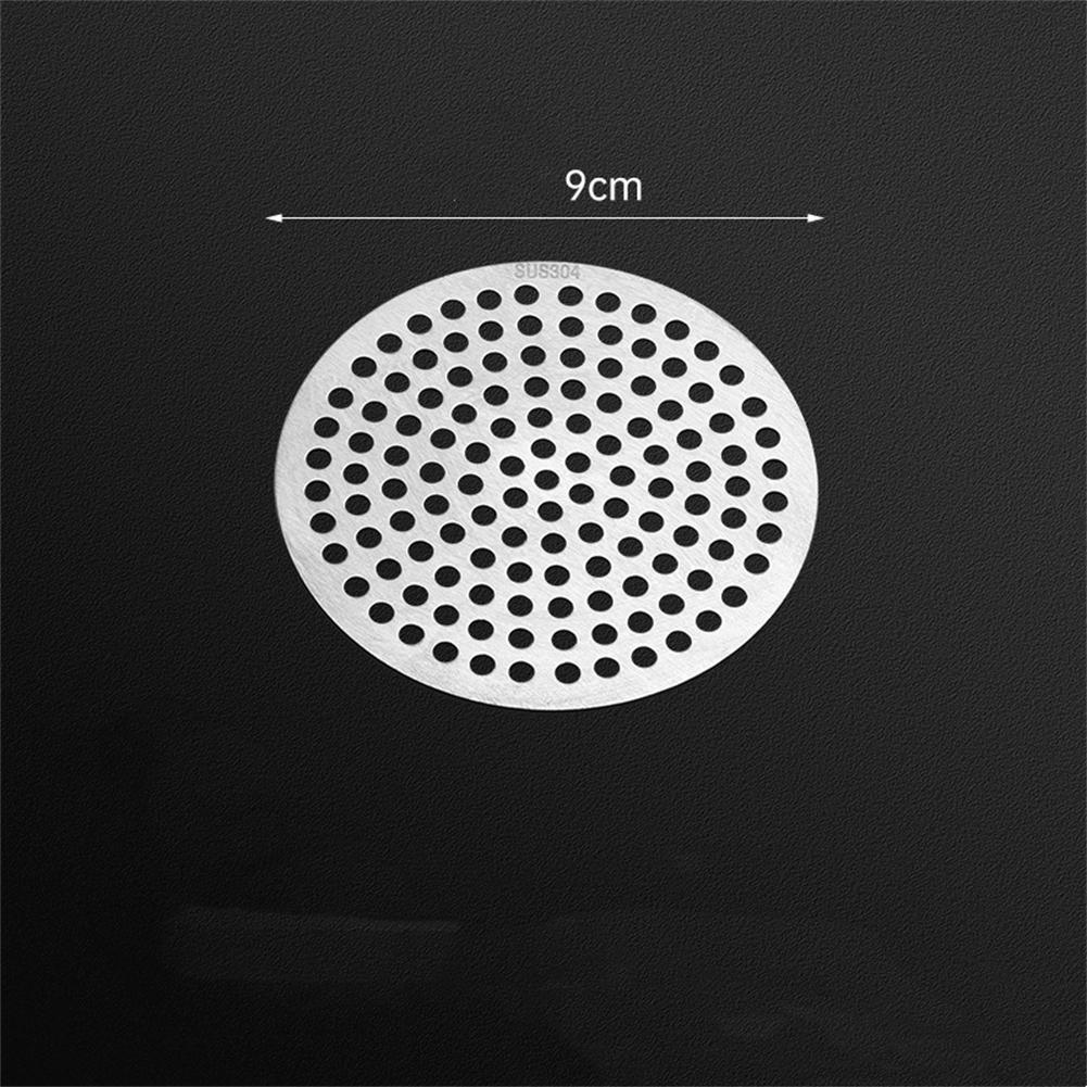 Эффективная блокировка волос и мусора, нержавеющая сталь, слив для душа в ванной, фильтр для волос, высококачественная нержавеющая сталь, круглая форма
