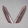 RUIQ Toyota New 40 Series Exterior Chrome Plated Fender Garnish Side Dummy Duct Air Duct Euro Duct Outside Side Door Bezel Frame Sameera Designed