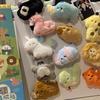 30Types Happy Zoo Animal Plush Refrigerator Sticker Blind Box Cute Magnetic Sticker Kawaii Plushies Toy