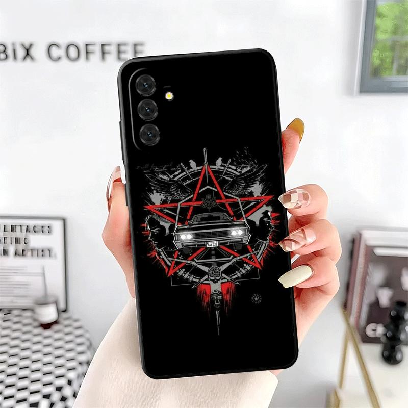 Supernatural SPN Babaite Soft Phone Case for Samsung A17 A37 A57 A16 A26 A36 A56 A15 A25 A35 A55 A14 A24 A34 A54 A13 A23 A33 A53