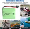 3.6V 2400mAh Ni-MH AA Rechargeable Battery with USB Charging Cable and SM-2P Connector – Ideal for RC Toys, Lighting, and Power Tools