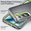 3-в-1 для Samsung Galaxy S22 S23 S24 S25 FE S26 Ultra A17 A16 A15 A56 A36 A26 A54 A14 A53 A13 A06 Ударопрочный чехол повышенной прочности