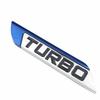 Car Emblem Sticker TURBO METAL GRILL Rear Trunk Car Badge focus VW skoda seat  lada