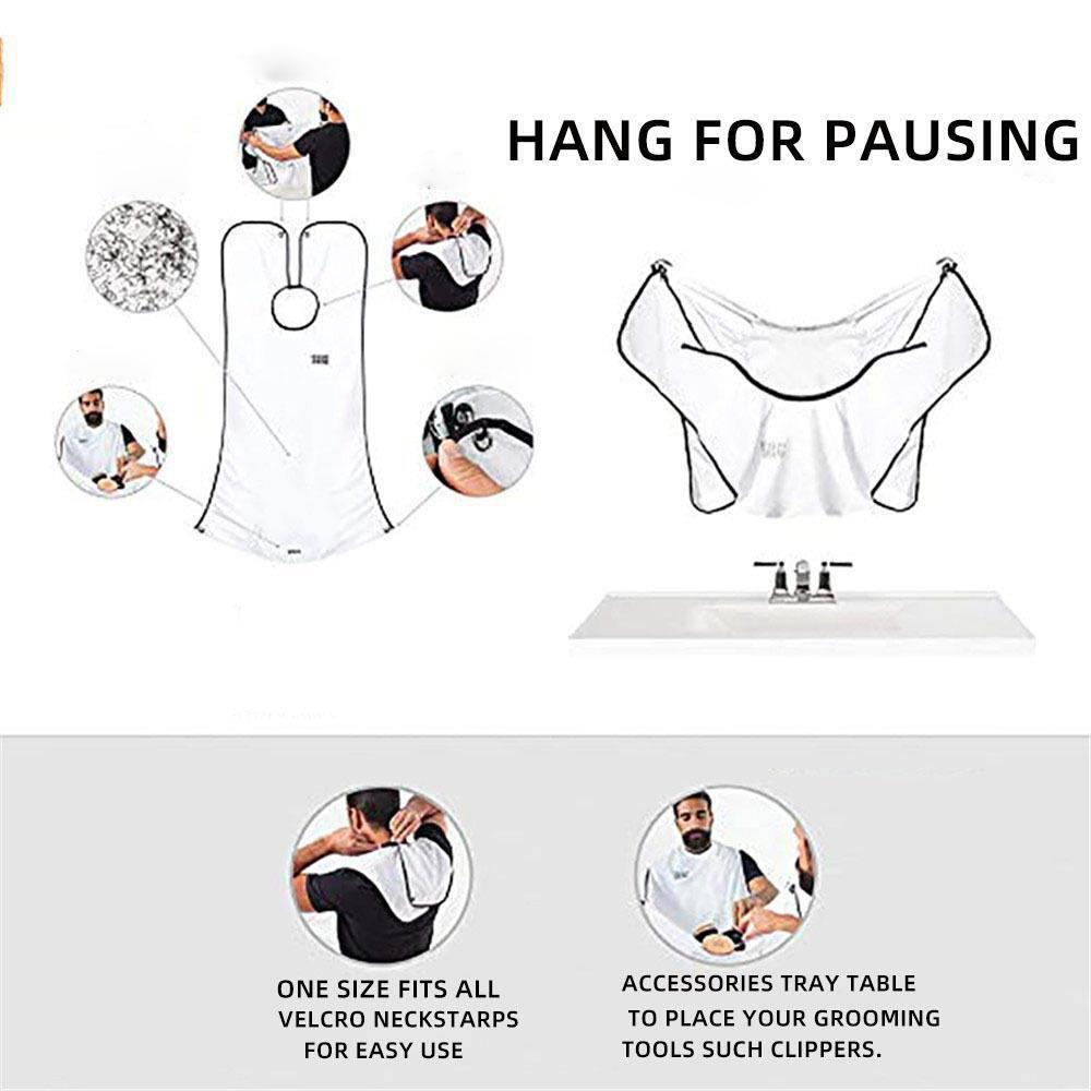 Shaving Bib Shaving Bib Trimming Beard Styling Bib Suction Cup Shaving Bib Hairdressing Bib