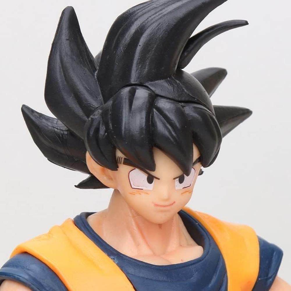 Фигурка Аниме Dragon Ball Goku Супер Сайян 22 см Модель Фигурки Действия Goku Подарки для Детей Фигурка Действия Игрушка Фигурка Действия